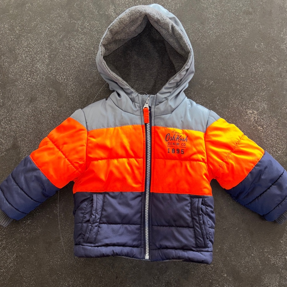 OshKosh B'gosh Colorblock Puffer Jacket